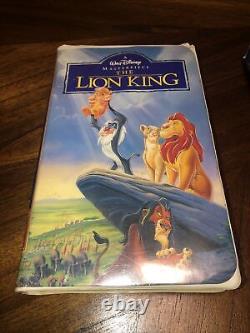 Rare Vintage Walt Disney's The Lion King, Pinocchio, Winnie The Pooh VHS