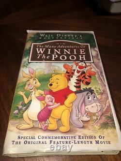 Rare Vintage Walt Disney's The Lion King, Pinocchio, Winnie The Pooh VHS