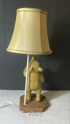 Rare Walt Disney Classic Winnie the Pooh Nursery Lamp