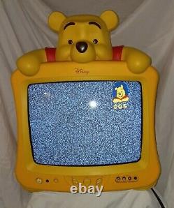 Rare Winnie The Pooh 13 in CRT TV- dt1350-rwp