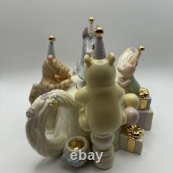 Rare Winnie The Pooh Birthday Celebration Teapot By LENOX- Tigger Piglet Eeyore
