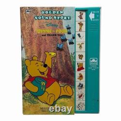 Rare Winnie The Pooh Electronic Interactive Book Lot Of 10 1990s-2000s (Read)
