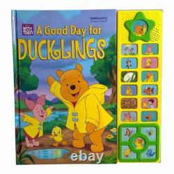 Rare Winnie The Pooh Electronic Interactive Book Lot Of 10 1990s-2000s (Read)