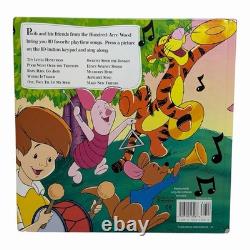 Rare Winnie The Pooh Electronic Interactive Book Lot Of 10 1990s-2000s (Read)