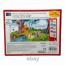 Rare Winnie The Pooh Electronic Interactive Book Lot Of 10 1990s-2000s (Read)