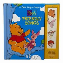 Rare Winnie The Pooh Electronic Interactive Book Lot Of 10 1990s-2000s (Read)