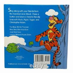 Rare Winnie The Pooh Electronic Interactive Book Lot Of 10 1990s-2000s (Read)