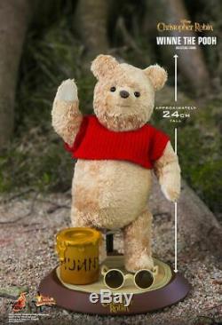 Ready Hot Toys MMS502 Christopher Robin Winnie The Pooh Figure 24 cm tall New