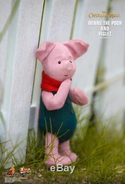 Ready Hot Toys MMS503 Christopher Robin Winnie The Pooh and Piglet Figures Set