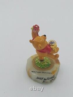 Ron Lee Disney Winnie The Pooh Thank You Love Pooh Valentine 899/1500 Signed