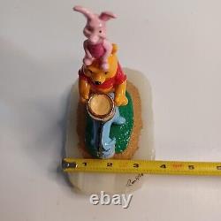 Ron Lee Winnie The Pooh Disney Sculpture 657/1250 Onyx Base READ Eeyore Piglet