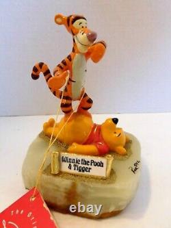 Ron Lee Winnie the Pooh and Tigger signed, limited edition (39/2750) Orig Tags