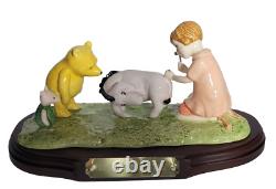 Royal Doulton The Winnie The Pooh Collection EEYORE LOSES A TAIL Limited Edition