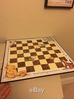 SAC Winnie The Pooh Chess Set. STUNNING