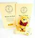 Steiff Winnie The Pooh 75th Anniversary Bear Limited Ed 2001 Disney