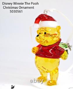 SWAROVSKI Figurine DISNEY Christmas Ornament Winnie the Pooh 5030561 NIB