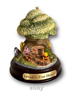 Scarce Disney Collectible Fraser Design Pooh's Tree House by Ian Fraser