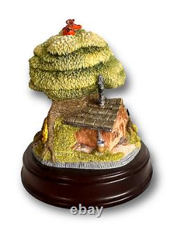 Scarce Disney Collectible Fraser Design Pooh's Tree House by Ian Fraser
