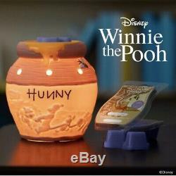 Scentsy Winnie The Pooh Hunny Pot Warmer. RARE! Collectible Disney PLUS Wax Bars