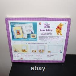 Sealed 1996 Disney Winnie The Pooh Baby Gift Set Memory Book + Photo Album +Memo