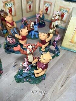 Simply Pooh Figurines LOT Of 21 Tigger piglet Eeyore too collectable RARE