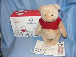 Steiff Christopher Robin Winnie The Pooh Limited Edition 355424 Brand New 2019