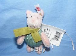 Steiff Disney Piglet Ornament From Winnie The Pooh 683152 Limited Edition