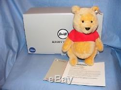 Steiff Disney Winnie The Pooh Bear 683411 Limited Edition