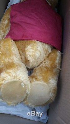 Steiff Mohair Growling Winnie The Pooh 20 Bear Limited Edition New With Tags