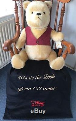Steiff Winnie The Pooh 80cm/32 Inches. No567 Of 1000 Made In 2006