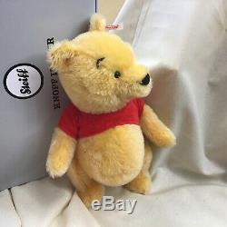 Steiff Winnie the Pooh from Christopher Robin series Ltd 2000 9 inch Brand new