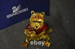 Swarovski Colorized Winnie the Pooh & Hunny Pot MIB 2012 Disney Classic 1142889