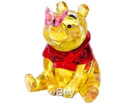 Swarovski Crystal Creation 5282928 Winnie The Pooh With Butterfly RRP $399