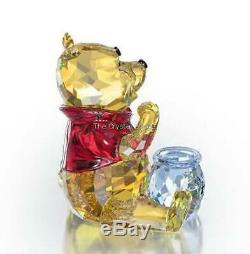 Swarovski Crystal Disney Winnie The Pooh 1142889 Mint Boxed Retired Rare