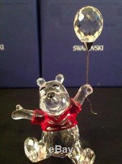 Swarovski Disney Winnie The Pooh 5pc Crystal Figurine Set Tigger Eeyore Piglet