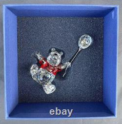 Swarovski Disney Winnie The Pooh With Balloon Retired Crystal Figurine #905678