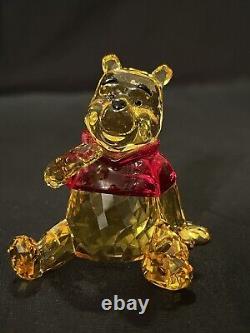 Swarovski Disney Winnie The Pooh With Honey Pot Crystal Figurine #1142889