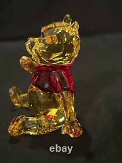 Swarovski Disney Winnie The Pooh With Honey Pot Crystal Figurine #1142889