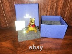Swarovski Disney Winnie the Pooh Crystal Bear Figurine Boxed 2010-2019