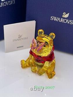 Swarovski Disney Winnie the Pooh with Butterfly MIB #5282928