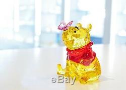 Swarovski Disney Winnie the Pooh with Butterfly Pink 5282928Brand New in Box
