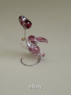 Swarovski's Disney Piglet 2 Piece Crystal Heart Set