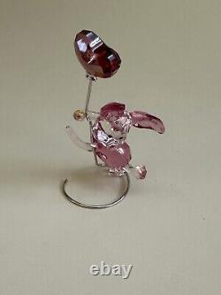 Swarovski's Disney Piglet 2 Piece Crystal Heart Set