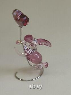 Swarovski's Disney Piglet 2 Piece Crystal Heart Set