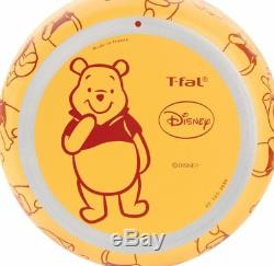 T-Fal x Disney Winnie the Pooh Pot Frying Pan Set Yellow L01791 Japan F/S New