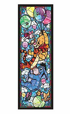 TENYO Stained Art Jigsaw Puzzle Winnie the Pooh JAPAN IMPORT