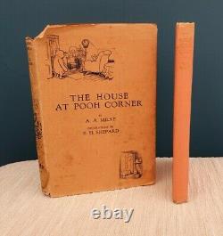 THE HOUSE AT POOH CORNER A. A. MILNE 1929 3rd Edition Incl Dust Jacket