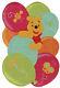 Tappeto Taftato A Mano Winnie The Pooh Palloncini 115x168 Cm Multicolor Disney