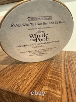 The Bradford Exchange Hawthorne Village Winnie The Pooh'It's Not What We Have