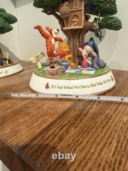 The Bradford Exchange Hawthorne Village Winnie The Pooh'It's Not What We Have